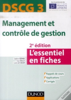 Capa do artigo Dscg 3 - Management Et Controle De Gestion - 2e Edition