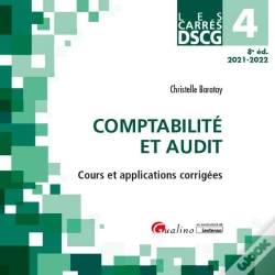Capa do artigo Dscg 4 - Comptabilite Et Audit - 8e Ed. - Cours Et Applications Corrigees