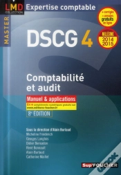 Capa do artigo Dscg 4 ; Comptabilité Et Audit ; Manuel Et Applications ; 2014-2015
