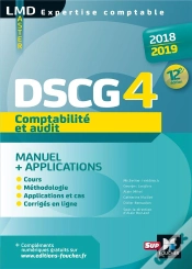 Capa do artigo Dscg 4 Comptabilite Et Audit - Manuel Et Applications - 2018-2019  - 12e Ed - Preparation Complete