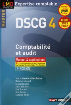 Capa do artigo Dscg 4 ; Comptabilite Et Audit ; Manuel Et Applications (6e Edition)