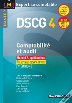 Capa do artigo Dscg 4 ; Comptabilité Et Audit ; Manuel Et Applications (7e Édition)
