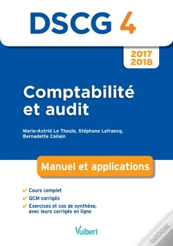 Capa do artigo Dscg 4 ; Comptabilité Et Audit  ; Manuel Et Applications (Édition 2017/2018)