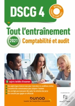 Capa do artigo Dscg 4 ; Comptabilité Et Audit ; Tout L'Entraînement