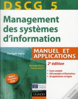 Capa do artigo Dscg 5 ; Management De Systèmes D'Information ; Manuel Et Applications (2e Édition)