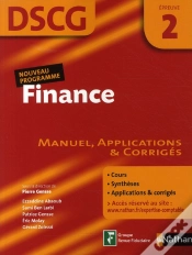 Capa do artigo Dscg ; Finance ; Épreuve 2 ; Manuel, Applications & Corrigés (Édition 2008)
