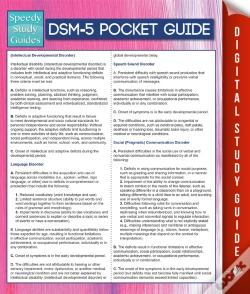 Capa do artigo Dsm-5 Pocket Guide (Speedy Study Guides)
