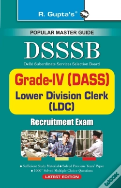 Capa do artigo Dsssbdass (Gr. (Iv)/Steno/Ldc/Warder/Patwari Etc. Exam Guide (E)