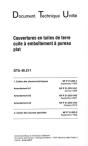 Dtu 40.211 Couvertures En Tuiles De Terre Cuite A Emboitement A Pureau Plat - Preview
