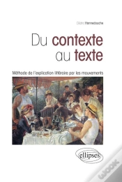 Capa do artigo Du Contexte Au Texte : Méthode De L