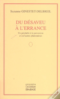 Capa do artigo Du Desaveu A L'Errance