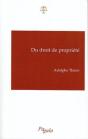 Du Droit De Propriété - Preview