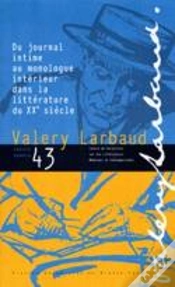 Capa do artigo Du Journal Intime Au Monologue Interieur Dans La Litterature Du 20e S Iecle