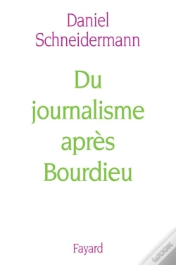 Capa do artigo Du Journalisme Apres Bourdieu