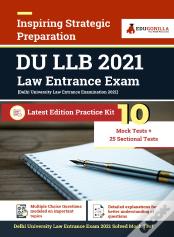 Du Llb 2021 10 Mock Test + Sectional Test For Complete Preparation
