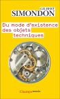 Du Mode D'Existence Des Objets Techniques - Preview