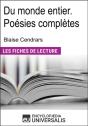 Du Monde Entier. Poesies Completes De Blaise Cendrars - Preview