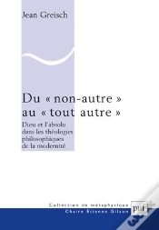 Capa do artigo Du Non Autre Au Tout Autre