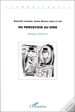 Capa do artigo Du Percevoir Au Dire Hommage À André Joly