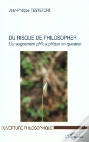 Capa do artigo Du Risque De Philosopher ; L