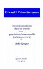 Du Similisexualisme Dans Les Armees Et De La Prostitution Homosexuelle A La Belle Epoque - Preview