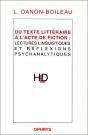 Du Texte Litt A L'Acte Fiction - Preview