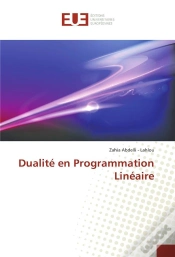 Capa do artigo Dualite En Programmation Lineaire