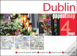Capa do artigo Dublin Popout Map - Pocket Size, Pop Up Map Of Dublin City Centre