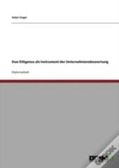 Due Diligence Als Instrument Der Unternehmensbewertung
