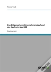 Due Diligence Beim Unternehmenskauf Und