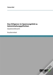 Capa do artigo Due Diligence Im Spannungsfeld Zu Geheimhaltungspflichten