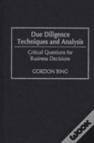 Due Diligence Techniques And Analysis