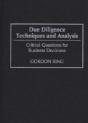 Due Diligence Techniques And Analysis - Preview