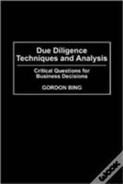 Capa do artigo Due Diligence Techniques And Analysis