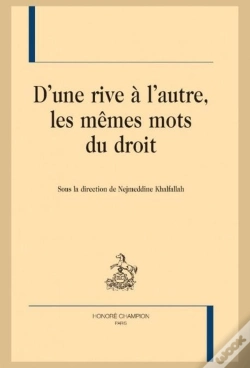 Capa do artigo D'Une Rive À L'Autre, Les Mêmes Mots Du Droit