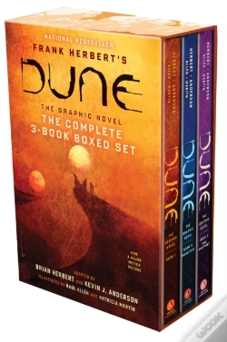 Capa do artigo Dune: The Graphic Novel: The Complete 3-Book Boxed Set