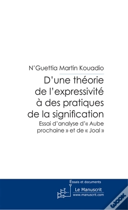 Capa do artigo D'Une Théorie De L'Expressivité À Des Pratiques De La Signification