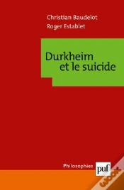 Capa do artigo Durkheim Et Le Suicide (8e Édition)