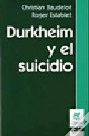 Capa do artigo Durkheim Y El Suicidio