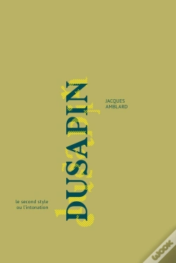 Capa do artigo Dusapin, Le Second Style Ou L'Intonation