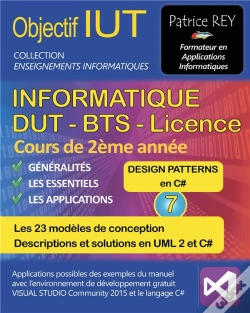 Capa do artigo Dut Informatique Design Patterns Tome 7