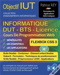 Capa do artigo Dut Informatique Flexbox Tome 12 - Avec Visual Studio Code