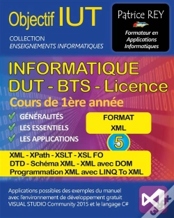 Capa do artigo Dut Informatique Xml Xpath Xslt Et Dtd Tome 5