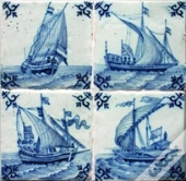 Dutch Ship Tiles