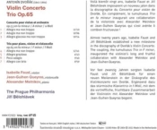 Capa do artigo Dvorak: Violin Concerto & Trio, Op. 65 - CD