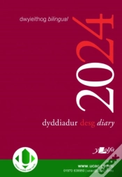 Capa do artigo Dyddiadur Desg Lolfa 2024 (Â£8.99)