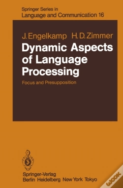 Capa do artigo Dynamic Aspects Of Language Processing