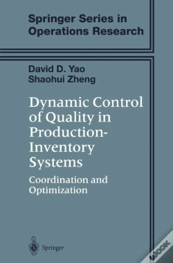 Capa do artigo Dynamic Control Of Quality In Production-Inventory Systems