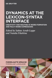 Capa do artigo Dynamics At The Lexicon-Syntax Interface