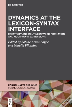 Capa do artigo Dynamics At The Lexicon-Syntax Interface